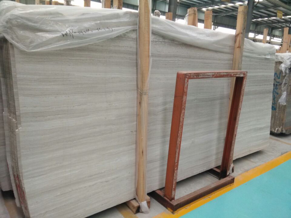 Wooden White Marble