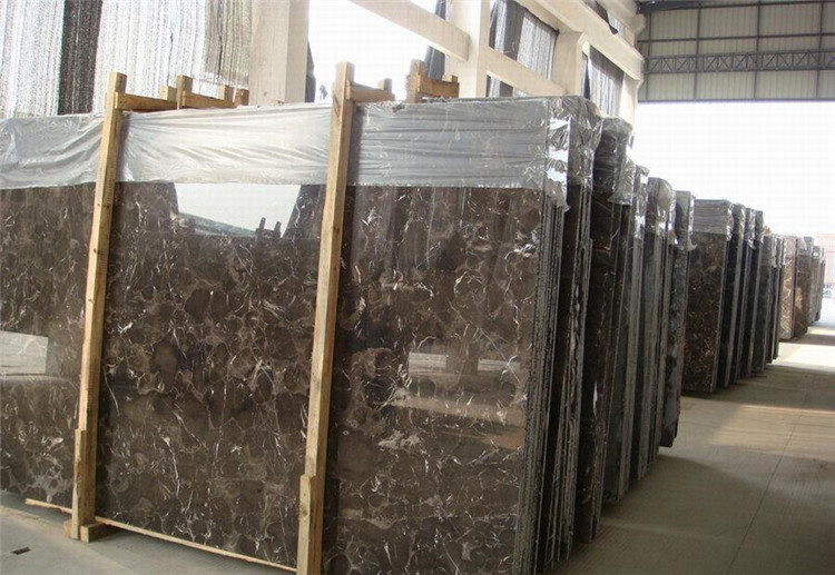 Cheap China Dark Emperador Marble Slab