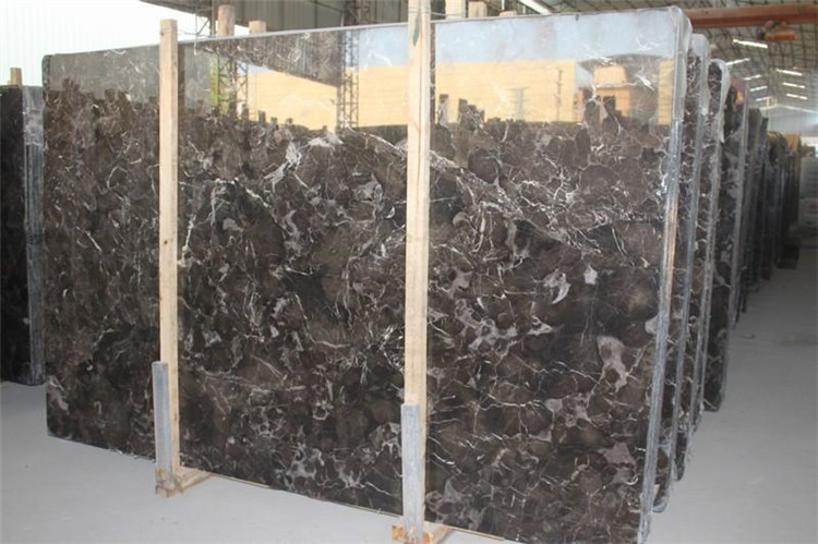 Cheap China Dark Emperador Marble Slab
