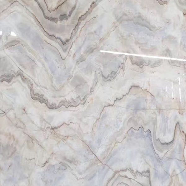 Wooden Onyx Marble Polished Surface Big Slabs Tiles